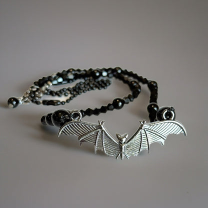 Bat Bling Deluxe Tumbler Charm Necklace