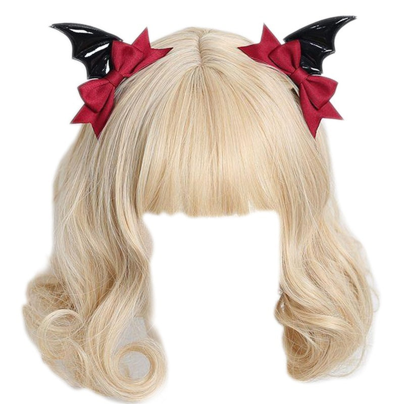 Devilish Charm Hair Clip Set - Shadow Threadz Crypt