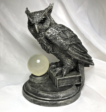 Horned Owl Witch’s Familiar Figurine
