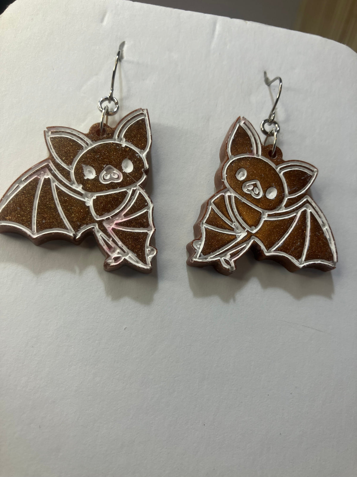 Spooky Resin Earrings: Bats, Skulls, Spiderwebs & More