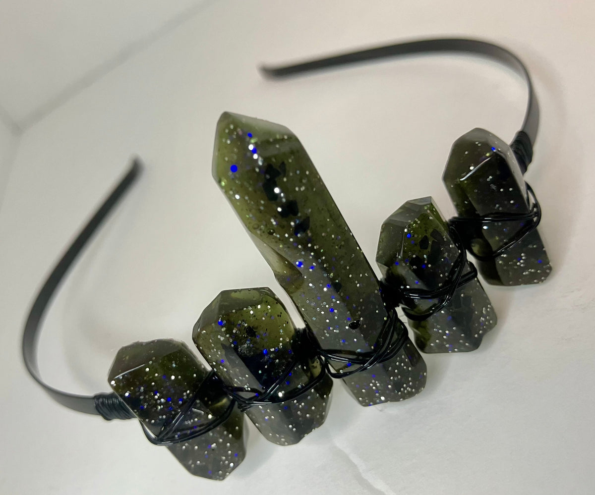 Resin Crystal Crown