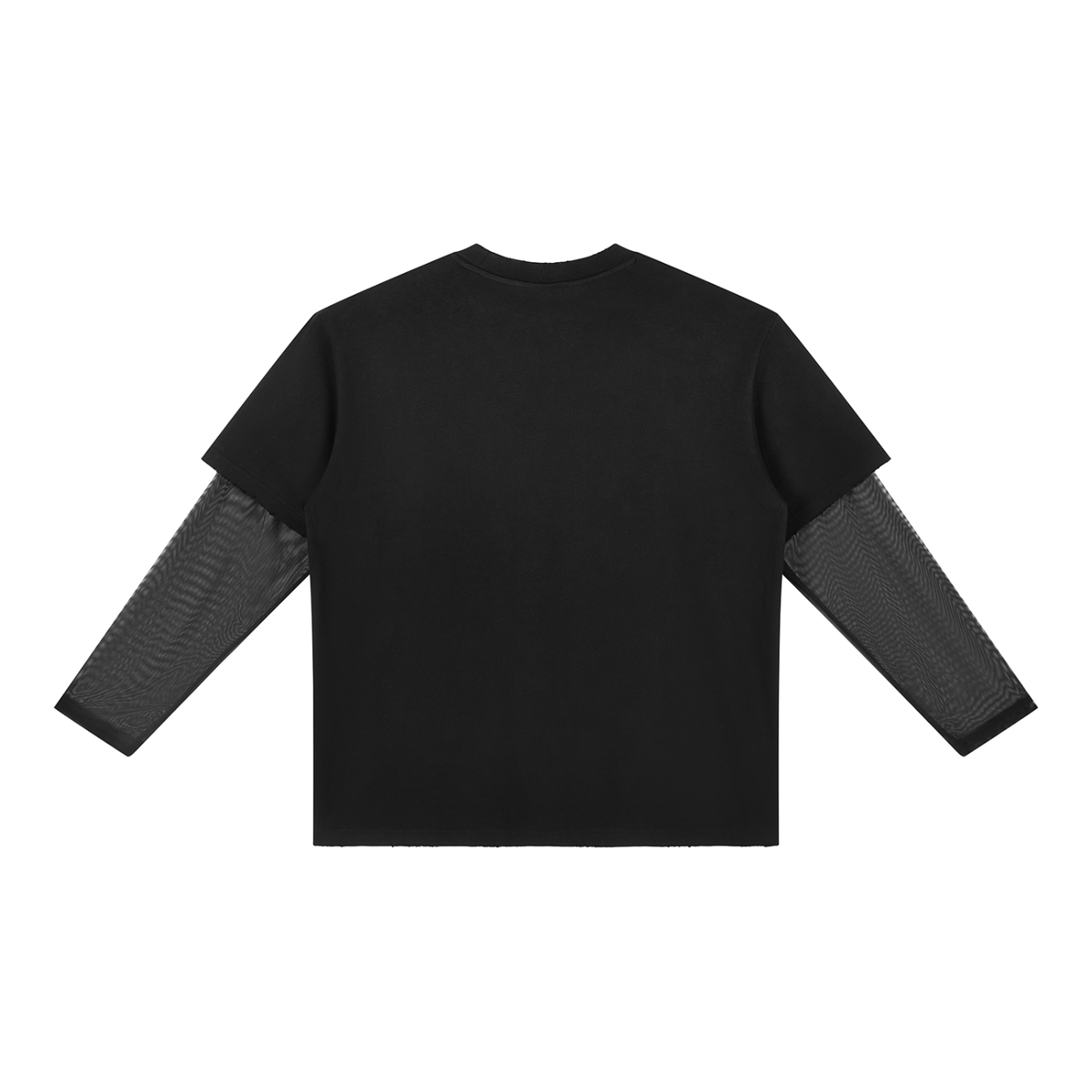 Ghost Hunting Layered Mesh Tee