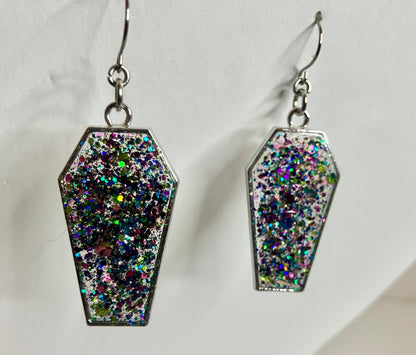 Gothic Coffin Bezel Resin Jewelry