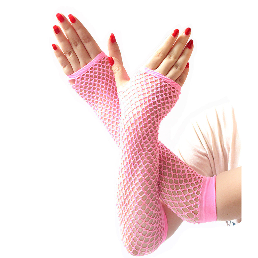 Wicked Threadz Fingerless Gloves - Shadow Threadz Crypt