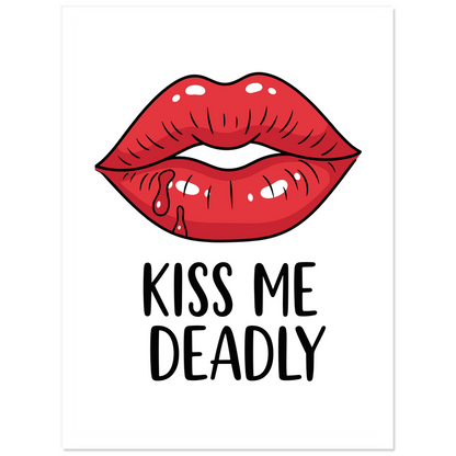 Kiss Me Horror Mini Sticker Pack (3.4inch - Individual Stickers)