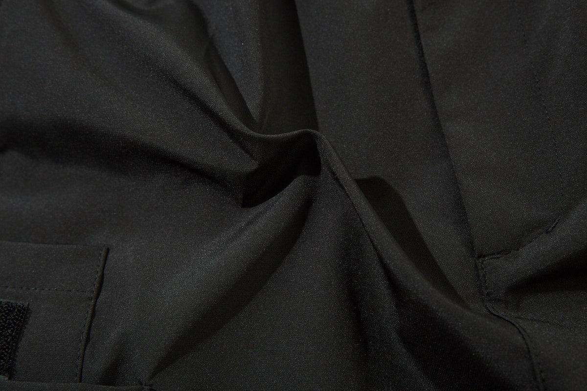 IBP442 Matte Black Cargo Joggers