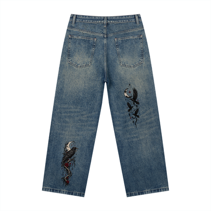 Moonlit Raven Heavyweight Jeans