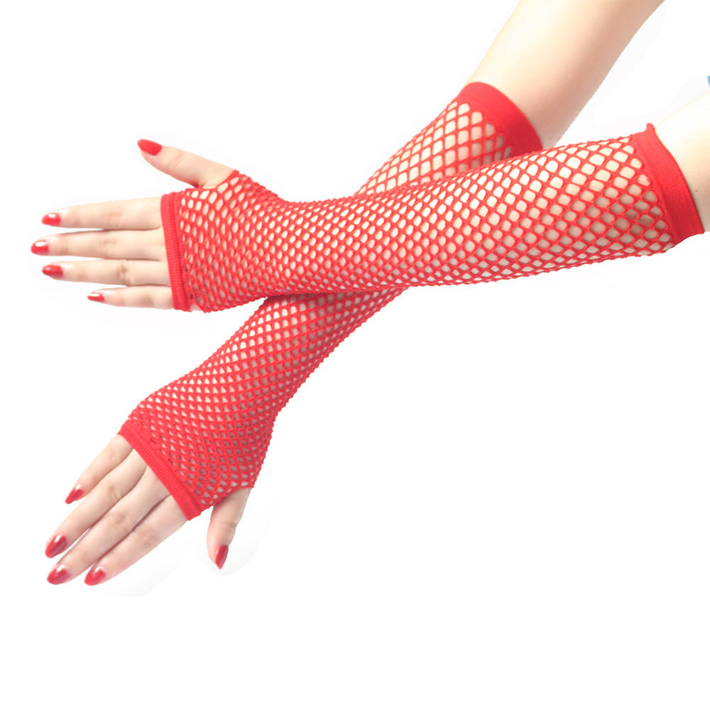Wicked Threadz Fingerless Gloves - Shadow Threadz Crypt