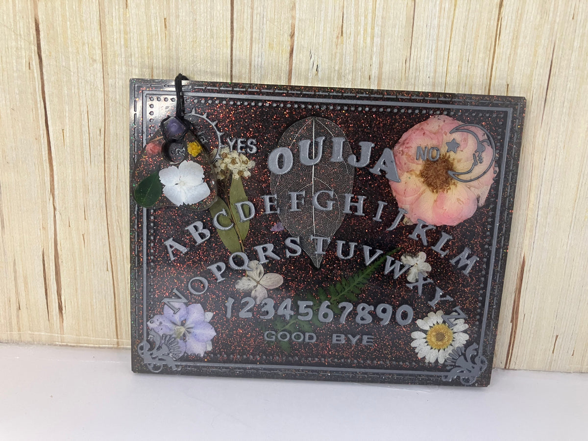 Handmade Resin Ouija Spirit Board with Planchette