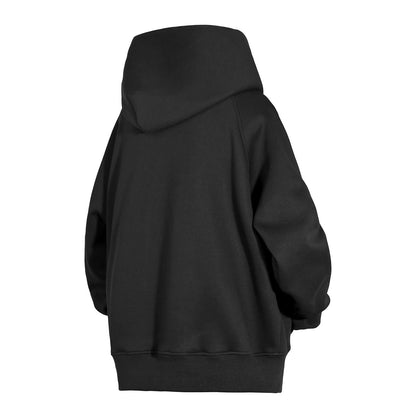 Black Layered Hoodie