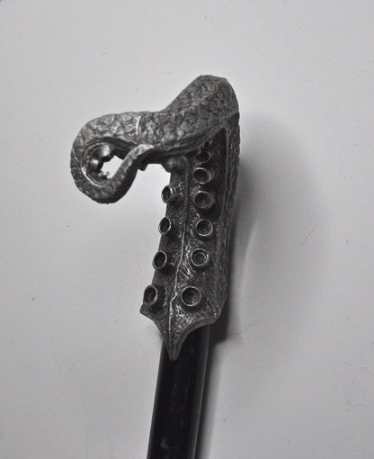 Kraken Tentacle Cane, Hand Sculpted Octopus Walking Stick