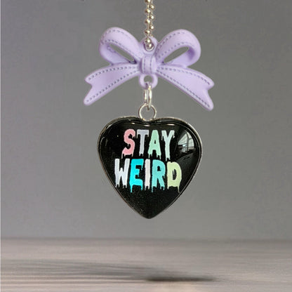 Stay Weird Charm - Tumbler Handle Charm