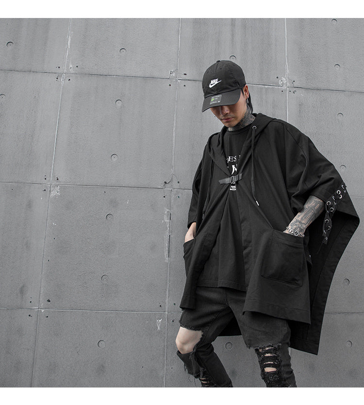Shadow Bat Sleeve Poncho - Shadow Threadz Crypt