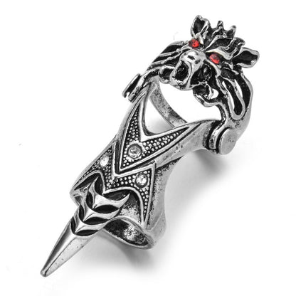 Dragon’s Talon Knuckle Ring - Shadow Threadz Crypt