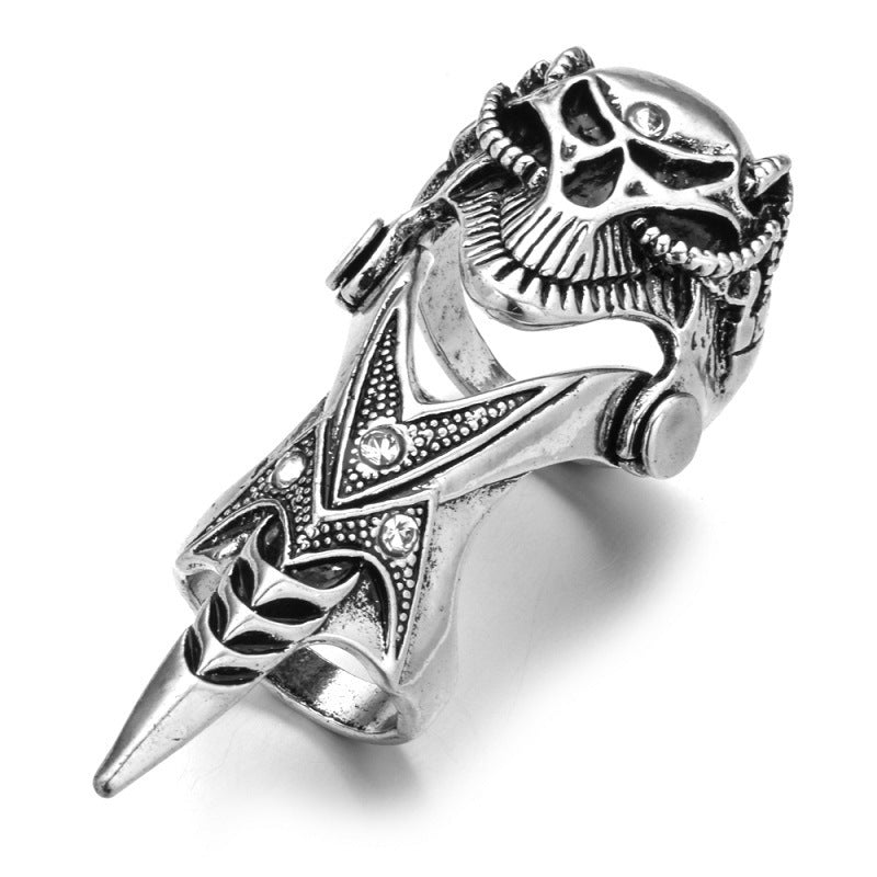 Dragon’s Talon Knuckle Ring - Shadow Threadz Crypt