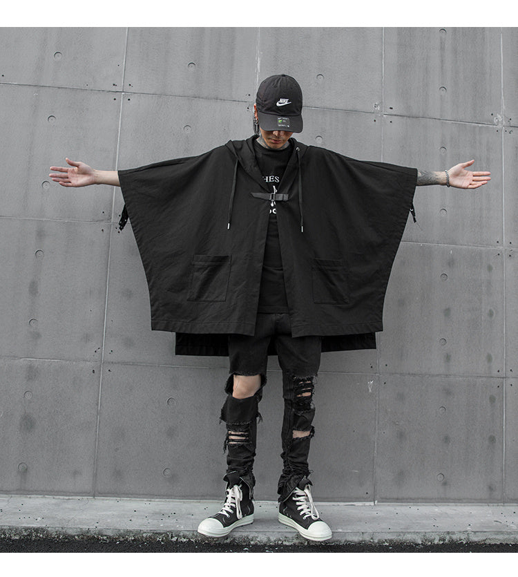 Shadow Bat Sleeve Poncho - Shadow Threadz Crypt