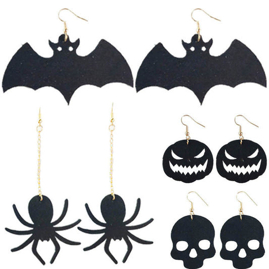 Dark Nightfall Earrings - Shadow Threadz Crypt