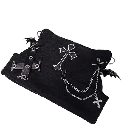 Purrfect Anarchy Cat Ears Beanie - Shadow Threadz Crypt