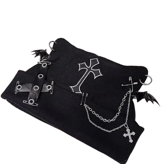 Purrfect Anarchy Cat Ears Beanie - Shadow Threadz Crypt