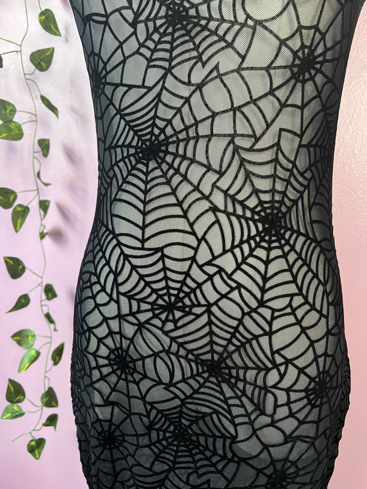 Widow’s Web Hourglass Maxi Dress