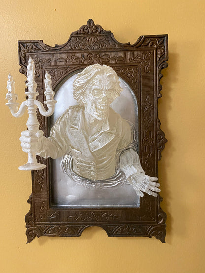 Gentleman Ghost Ghoul Mirror Plaque