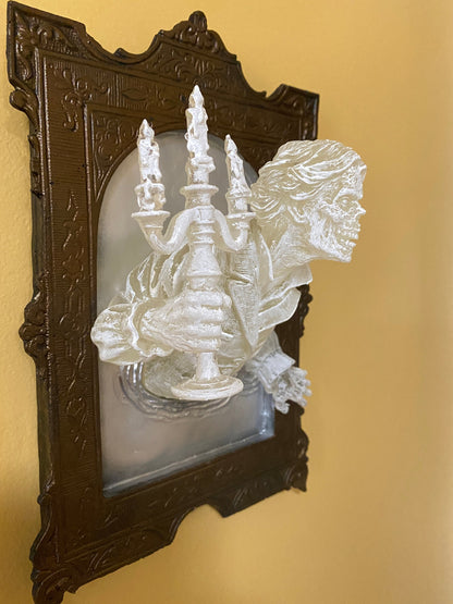 Gentleman Ghost Ghoul Mirror Plaque