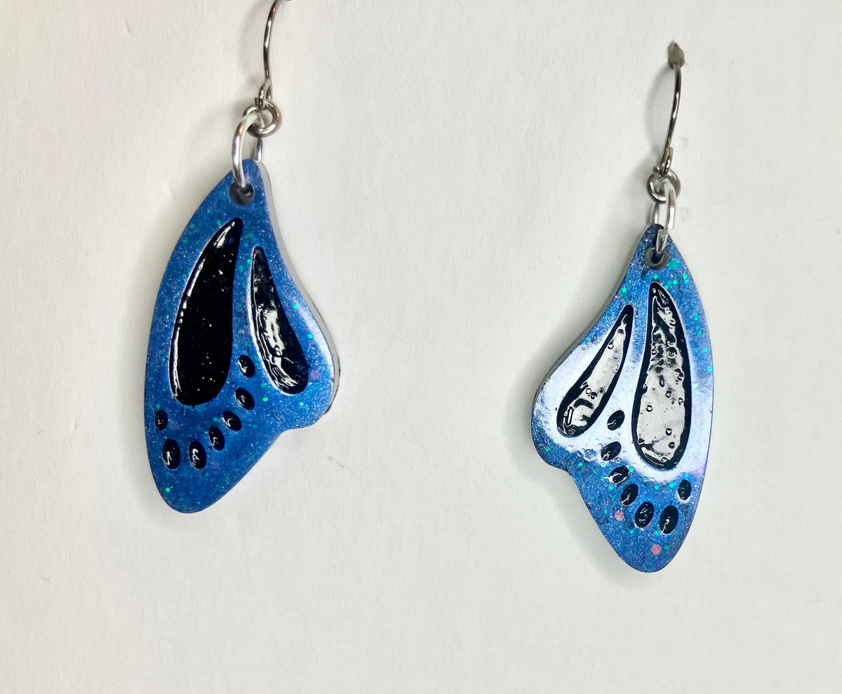 Resin Butterfly & Moth Wing Jewelry: Earrings & Necklaces