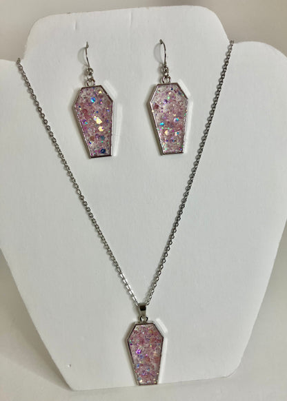 Gothic Coffin Bezel Resin Jewelry