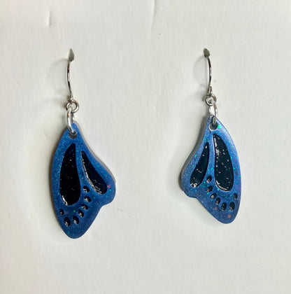 Resin Butterfly & Moth Wing Jewelry: Earrings & Necklaces