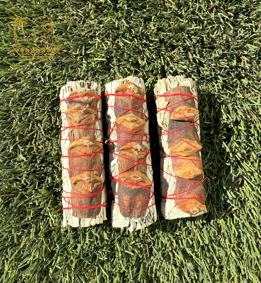 Pine Cone White Sage Bundles