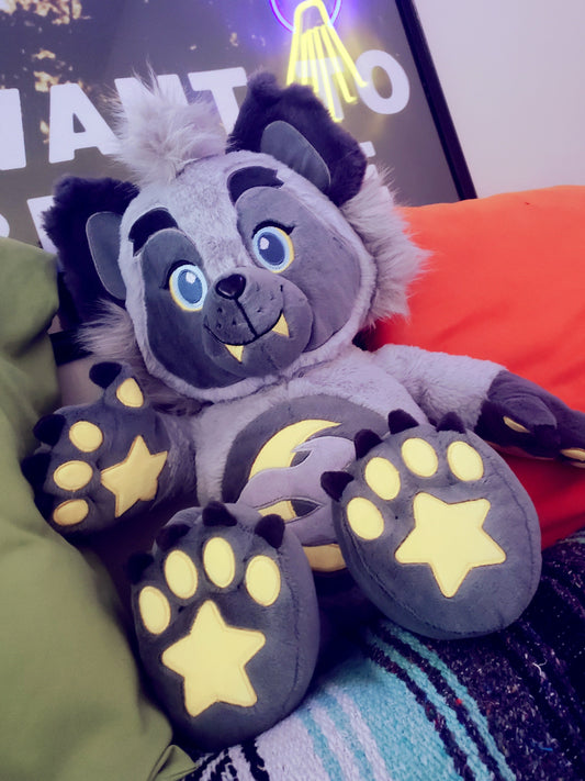 Foggy Were Plushie - Shadow Threadz Crypt
