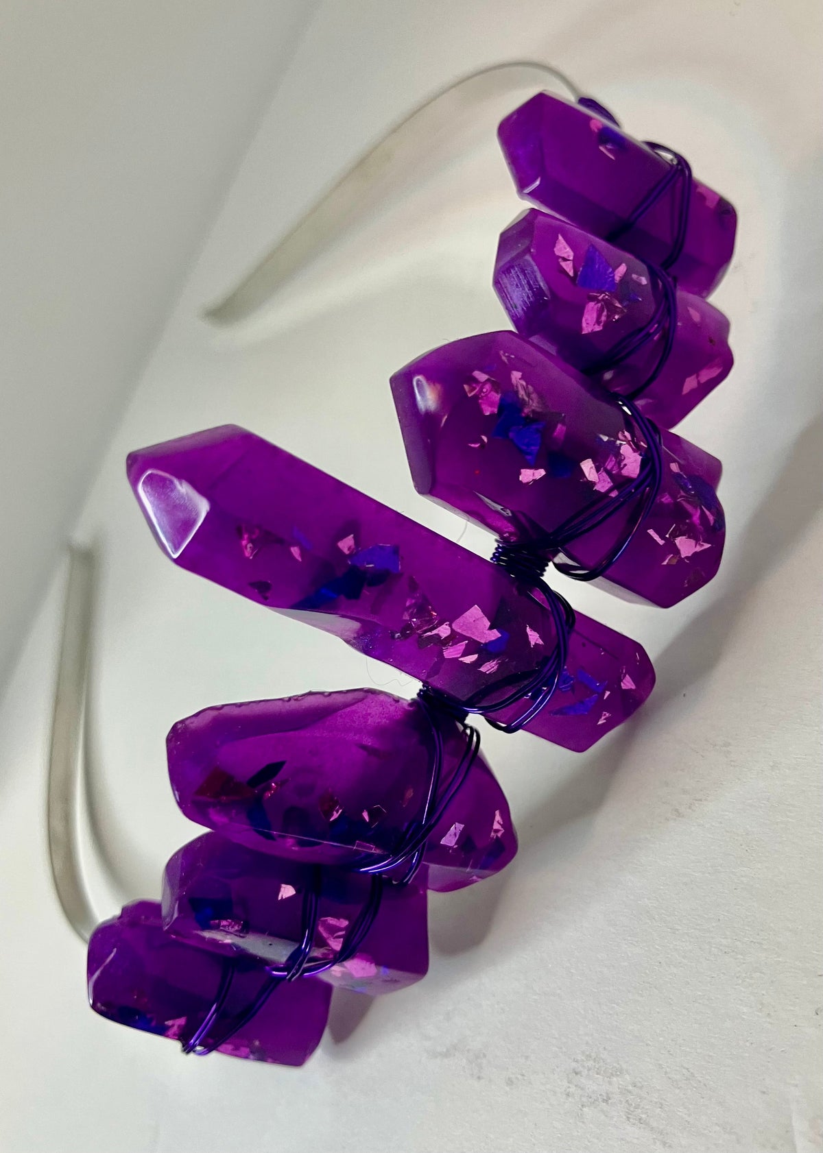 Resin Crystal Crown