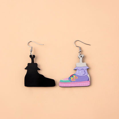 Demon Tongue Pastel Goth Earrings (Options) - Shadow Threadz Crypt