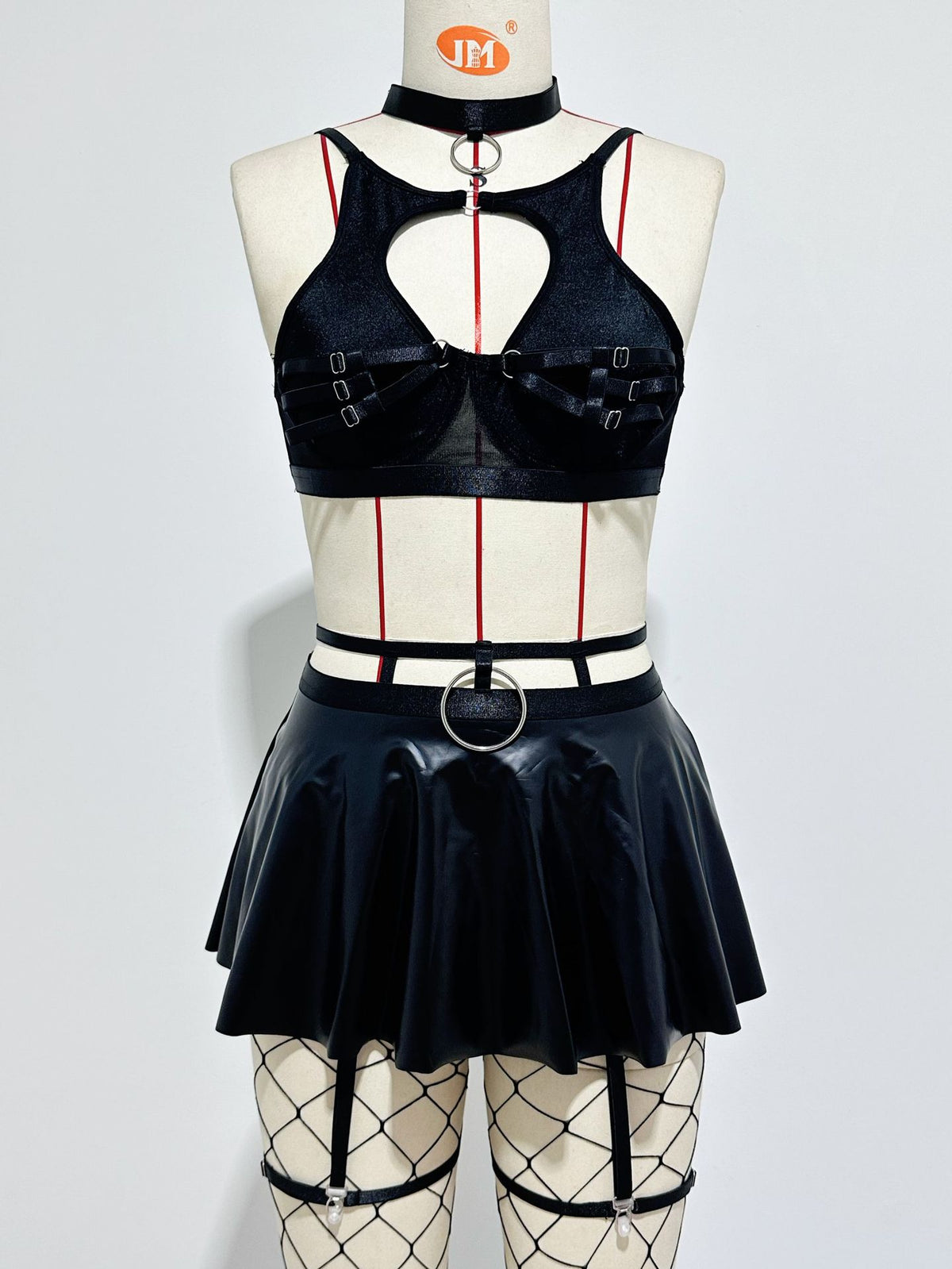Thorn & Petals Lingerie Set - Shadow Threadz Crypt