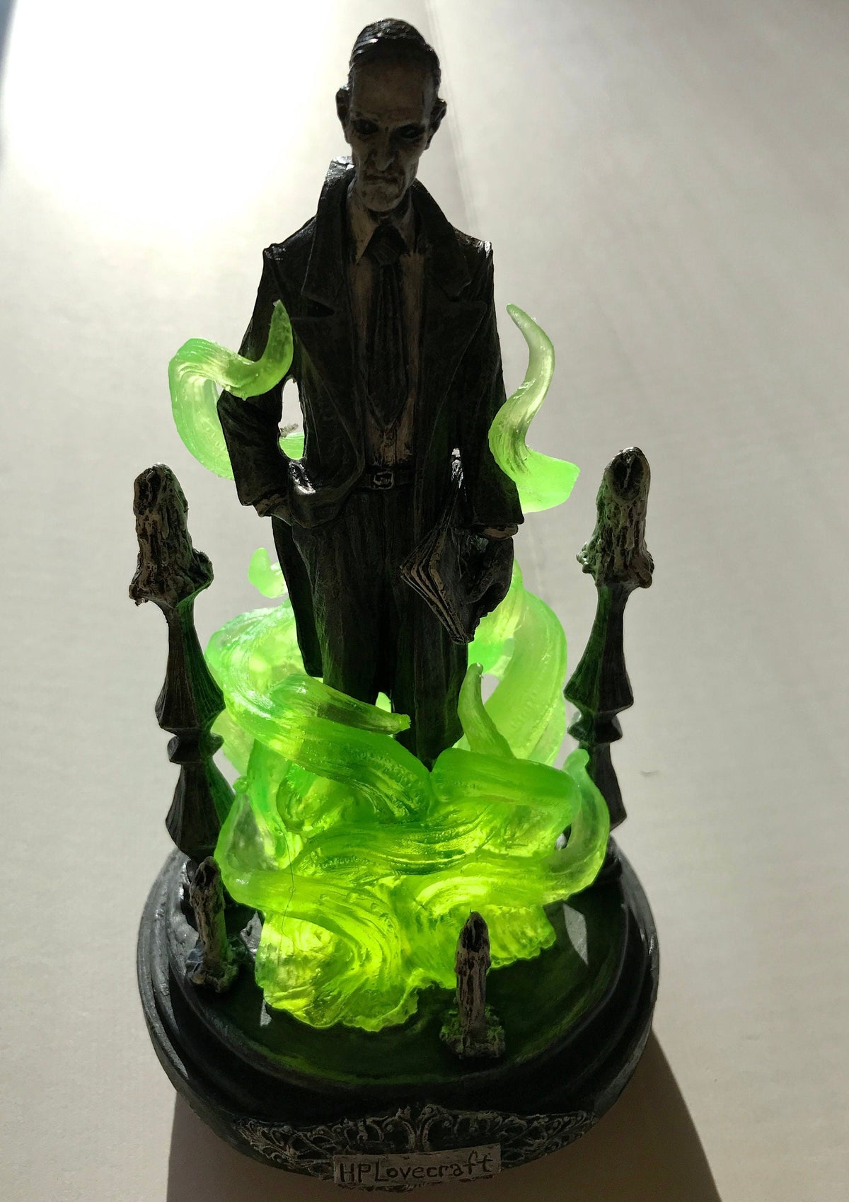 H.P. Lovecraft Statue, Designed with Abigail Larson