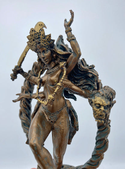 Kali Goddess Statue, Half Scale | Mythological Figurine