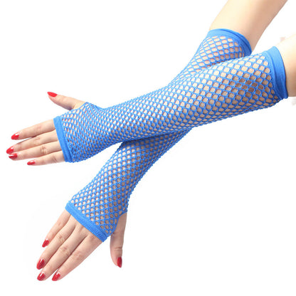 Wicked Threadz Fingerless Gloves - Shadow Threadz Crypt