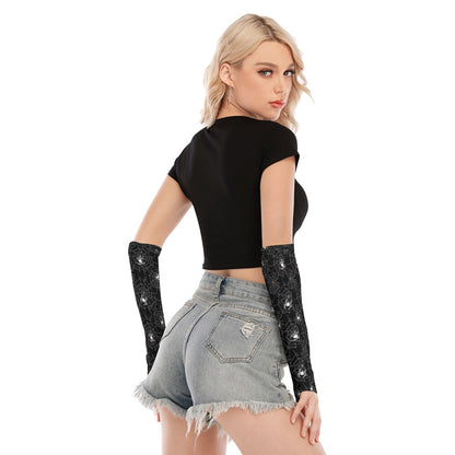 Spindleshade Sleeves Unisex Arm Warmers - Shadow Threadz Crypt
