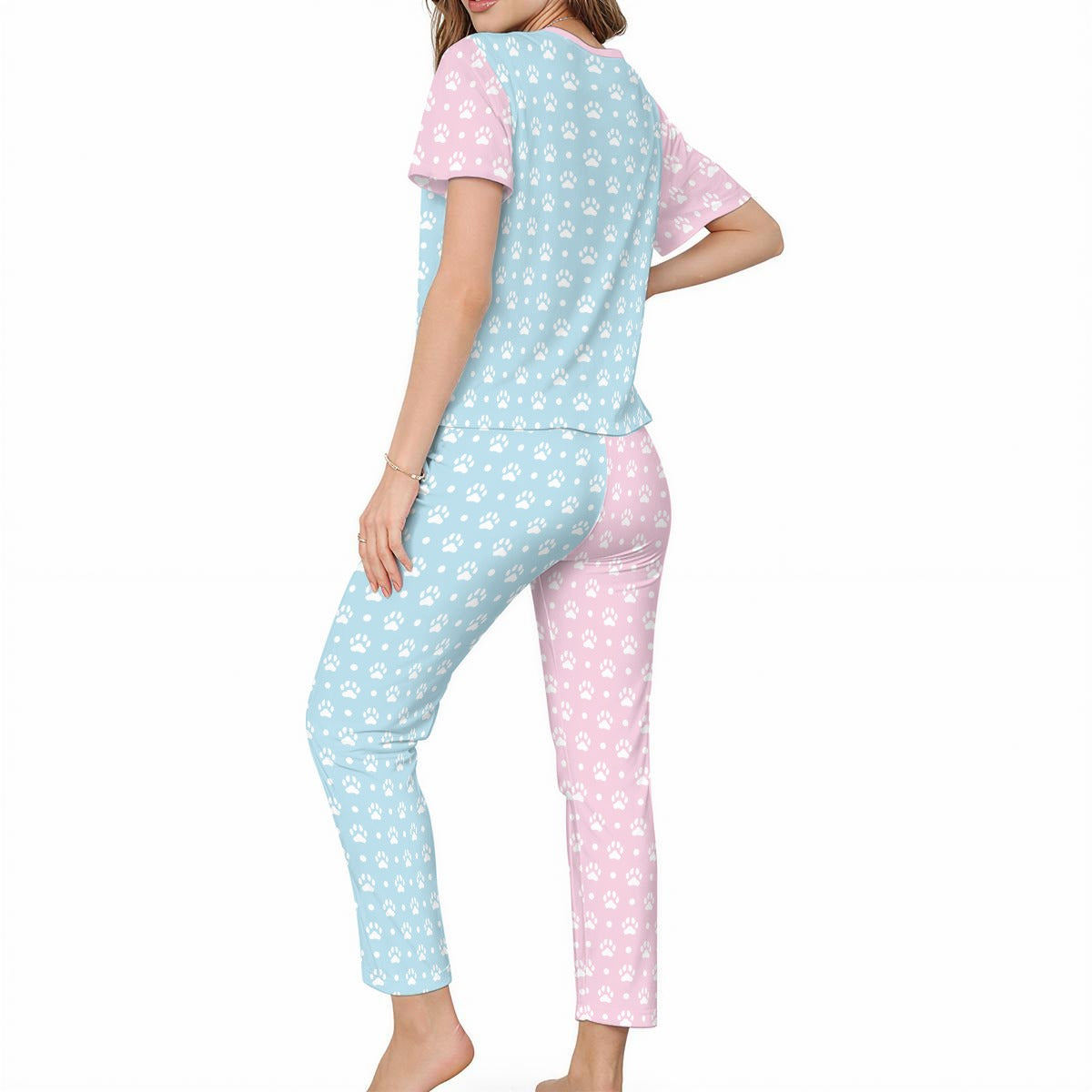 Sweet Jackalope Soft Pastel Pajama Set