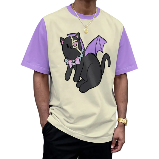Pastel Batty Baby Kitty Soft Play Tee