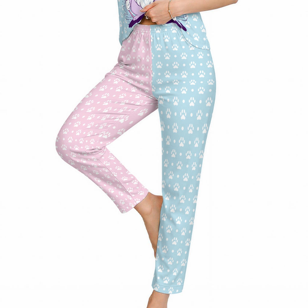 Sweet Jackalope Soft Pastel Pajama Set