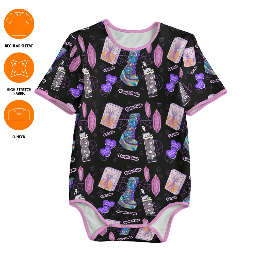 Spellbound Brat Short Sleeve CuddleSuit - Shadow Threadz Crypt