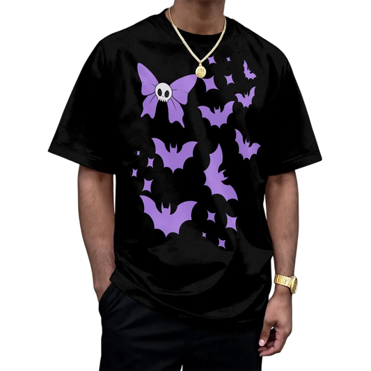 Midnight Bat Bow Unisex Play Tee