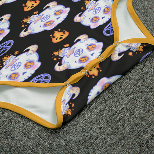 Hexed Cutie Short Sleeve CuddleSuit - Shadow Threadz Crypt