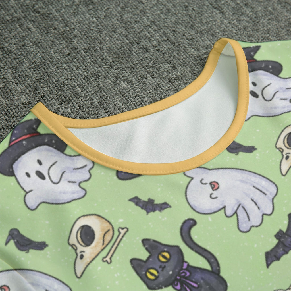 Spooky Paws Short Sleeve CuddleSuit - Shadow Threadz Crypt