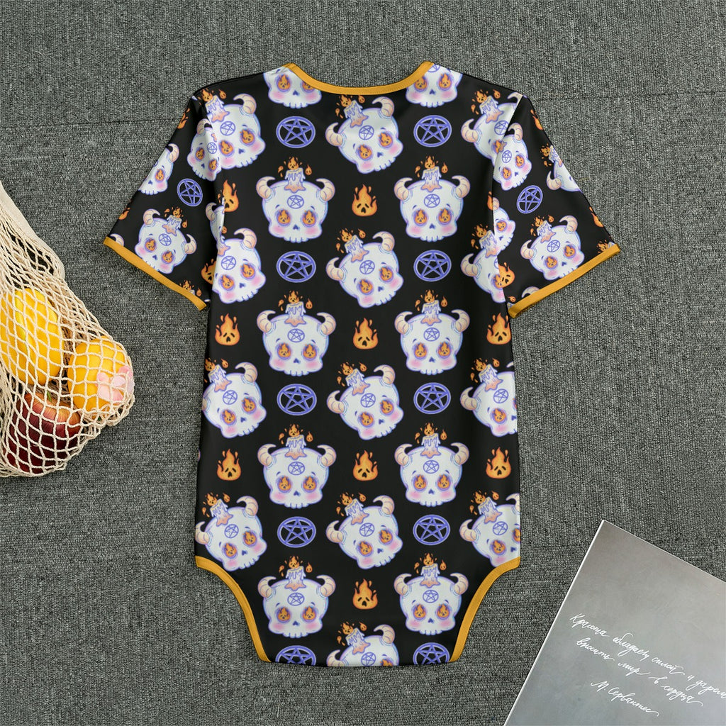 Hexed Cutie Short Sleeve CuddleSuit - Shadow Threadz Crypt