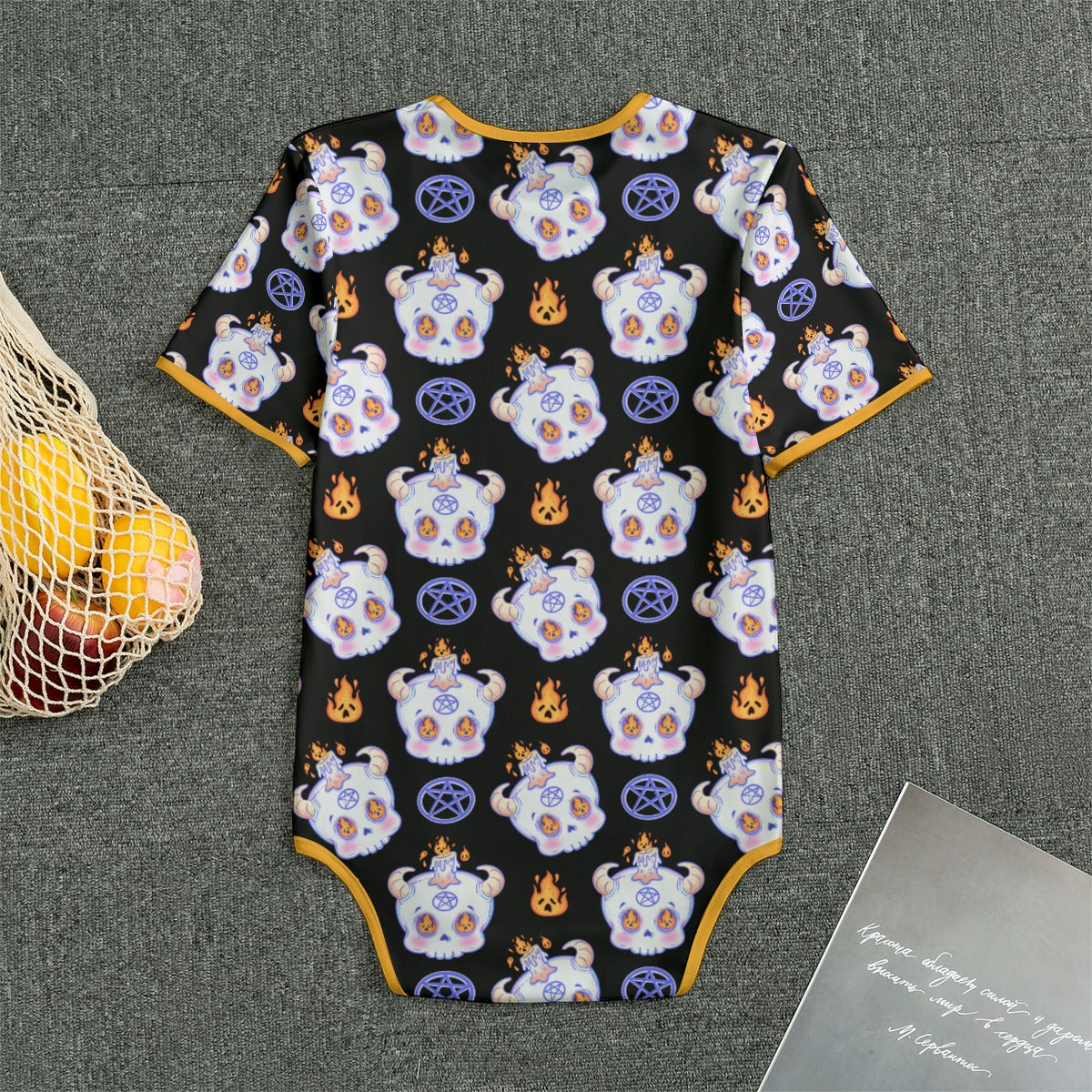 Hexed Cutie Short Sleeve CuddleSuit - Shadow Threadz Crypt