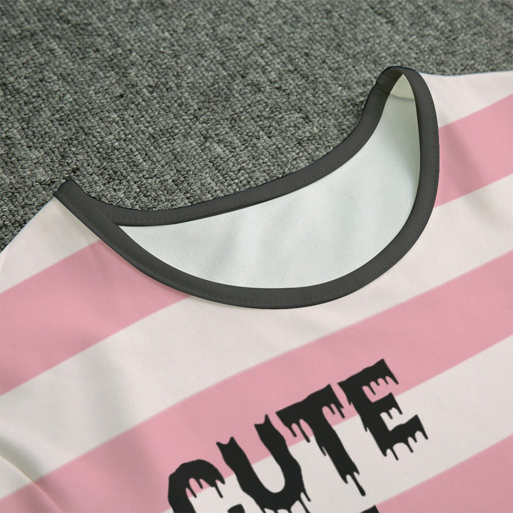 Cute But Psycho Short Sleeve CuddleSuit - Shadow Threadz Crypt