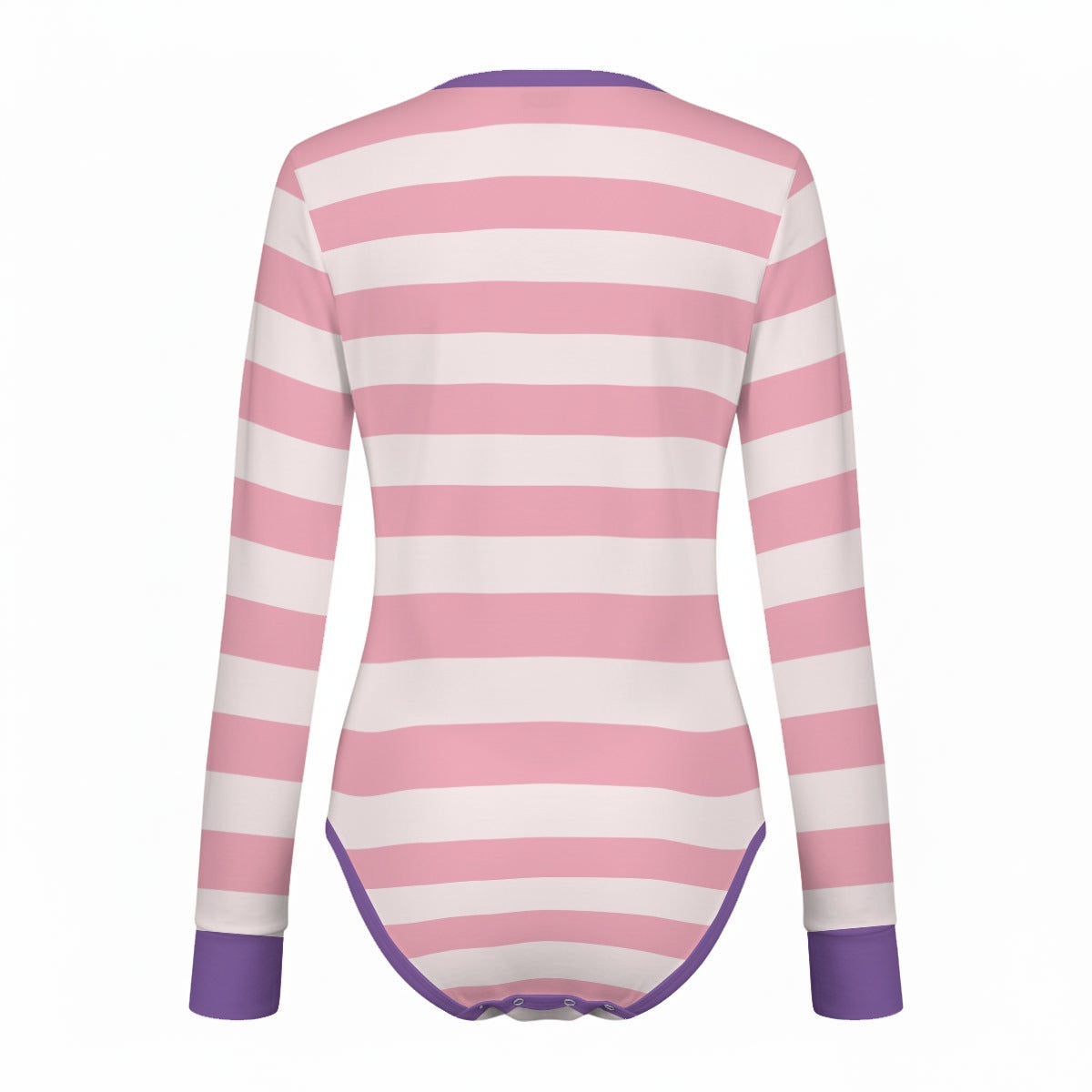 Spooky Vibes Striped Long Sleeve CuddleSuit - Shadow Threadz Crypt