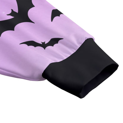 Bite Me Batty Unisex Ears Hoodie - Shadow Threadz Crypt